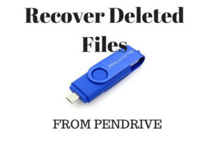 How to Recover Files from USB Flash Drive